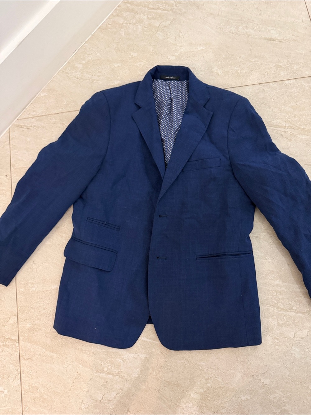 Boy’s Blue Blazer - Classic Tailored Style